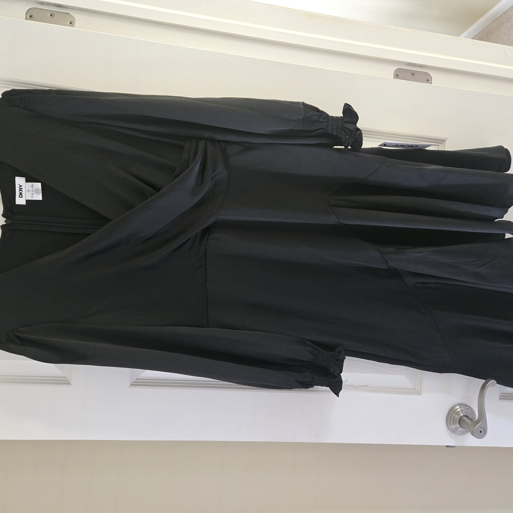 Black Wrap Dress